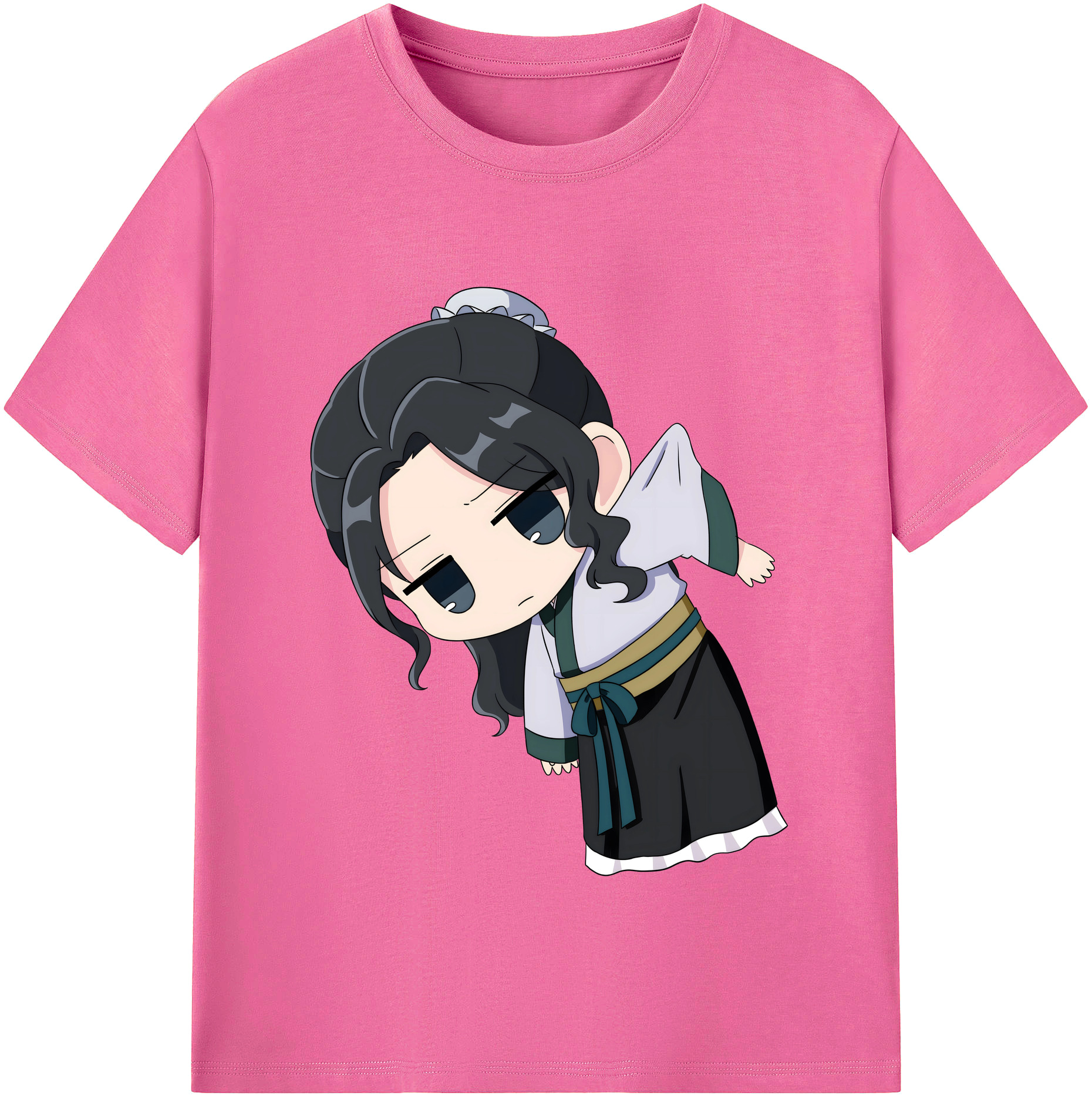 （画像用） 薬屋のひとりごと The Apothecary Diaries レディースカジュアルプリントTシャツ（綿100％）